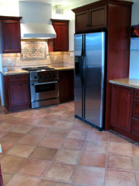 image of kitchen floor tile
