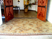 image of entryway tile